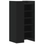 Mueble zapatero madera de ingeniería negro 52x37,5x100 cm by , Shoe racks and shoe organizers - Ref: Foro24-848438, Price: 83...