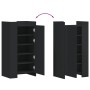 Mueble zapatero madera de ingeniería negro 52x37,5x100 cm by , Shoe racks and shoe organizers - Ref: Foro24-848438, Price: 83...