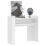 Weißer Konsolentisch aus Holzwerkstoff 100x35x90 cm von , Seitentische - Ref: Foro24-848465, Preis: 65,28 €, Rabatt: %