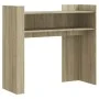 Mesa consola de madera de ingeniería roble Sonoma 100x35x90 cm de , Mesas auxiliares - Ref: Foro24-848467, Precio: 63,59 €, D...