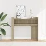 Mesa consola de madera de ingeniería roble Sonoma 100x35x90 cm de , Mesas auxiliares - Ref: Foro24-848467, Precio: 63,59 €, D...