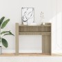 Mesa consola de madera de ingeniería roble Sonoma 100x35x90 cm by , Side tables - Ref: Foro24-848467, Price: 64,55 €, Discoun...