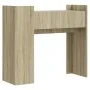 Mesa consola de madera de ingeniería roble Sonoma 100x35x90 cm de , Mesas auxiliares - Ref: Foro24-848467, Precio: 63,59 €, D...