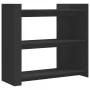 Mesa consola de madera de ingeniería negra 100x35x90 cm by , Side tables - Ref: Foro24-848473, Price: 75,66 €, Discount: %