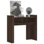 Ingenieurholz-Konsolentisch in Eichenbraun 100x35x90 cm von , Seitentische - Ref: Foro24-848471, Preis: 65,28 €, Rabatt: %