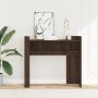 Mesa consola de madera de ingeniería marrón roble 100x35x90 cm by , Side tables - Ref: Foro24-848471, Price: 66,28 €, Discoun...
