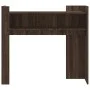 Mesa consola de madera de ingeniería marrón roble 100x35x90 cm de , Mesas auxiliares - Ref: Foro24-848471, Precio: 65,28 €, D...