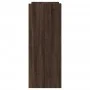 Ingenieurholz-Konsolentisch in Eichenbraun 100x35x90 cm von , Seitentische - Ref: Foro24-848471, Preis: 65,28 €, Rabatt: %