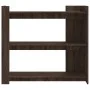 Ingenieurholz-Konsolentisch in Eichenbraun 100x35x90 cm von , Seitentische - Ref: Foro24-848478, Preis: 76,96 €, Rabatt: %