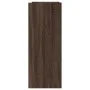 Ingenieurholz-Konsolentisch in Eichenbraun 100x35x90 cm von , Seitentische - Ref: Foro24-848478, Preis: 76,96 €, Rabatt: %