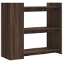 Ingenieurholz-Konsolentisch in Eichenbraun 100x35x90 cm von , Seitentische - Ref: Foro24-848478, Preis: 78,18 €, Rabatt: %