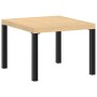 Set sofás jardín y cojines 5 pzas acero recubierto polvo negro by , Garden sets - Ref: Foro24-3283664, Price: 432,50 €, Disco...