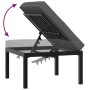 Set de sofás de jardín con cojines 4 piezas aluminio negro by , Garden sets - Ref: Foro24-3283687, Price: 533,78 €, Discount: %
