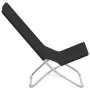 Folding beach chairs 2 units black fabric by vidaXL, Garden chairs - Ref: Foro24-310375, Price: 82,86 €, Discount: %