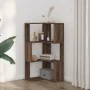 Eckregal 3 Ebenen aus Eichenholz in Braun 50x50x102cm von , Bücherregale und Regale - Ref: Foro24-852597, Preis: 54,69 €, Rab...