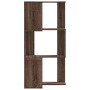 Estantería de esquina 3 niveles madera marrón roble 50x50x102cm by , Bookcases and shelves - Ref: Foro24-852597, Price: 55,60...