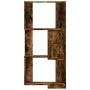 Estantería esquina 3 niveles madera roble ahumado 50x50x102 cm by , Bookcases and shelves - Ref: Foro24-852595, Price: 52,90 ...