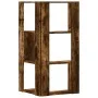 Estantería esquina 3 niveles madera roble ahumado 50x50x102 cm by , Bookcases and shelves - Ref: Foro24-852595, Price: 52,90 ...