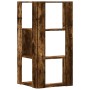 Estantería esquina 3 niveles madera roble ahumado 50x50x102 cm by , Bookcases and shelves - Ref: Foro24-852595, Price: 53,64 ...