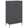 Aparador de acero gris antracita 68x39x113 cm by , Sideboards - Ref: Foro24-842960, Price: 150,81 €, Discount: %