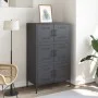 Aparador de acero gris antracita 68x39x113 cm by , Sideboards - Ref: Foro24-842960, Price: 150,81 €, Discount: %