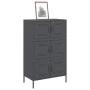 Aparador de acero gris antracita 68x39x113 cm by , Sideboards - Ref: Foro24-842960, Price: 150,81 €, Discount: %