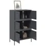 Aparador de acero gris antracita 68x39x113 cm by , Sideboards - Ref: Foro24-842960, Price: 150,81 €, Discount: %