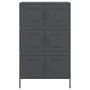 Aparador de acero gris antracita 68x39x113 cm by , Sideboards - Ref: Foro24-842960, Price: 150,81 €, Discount: %
