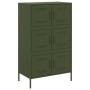 Olivgrüner Stahlschrank 68x39x113 cm von , Sideboards - Ref: Foro24-842962, Preis: 177,11 €, Rabatt: %