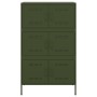 Olivgrüner Stahlschrank 68x39x113 cm von , Sideboards - Ref: Foro24-842962, Preis: 177,11 €, Rabatt: %
