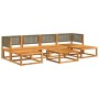 Set de sofás de jardín con cojines 7 pzas madera maciza acacia by , Garden sets - Ref: Foro24-3278908, Price: 640,19 €, Disco...