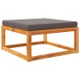 Set de sofás de jardín con cojines 9 pzas madera maciza acacia by , Outdoor sofas - Ref: Foro24-3278838, Price: 1,00 €, Disco...
