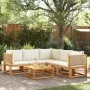 Set de sofás de jardín con cojines 6 pzas madera maciza acacia by , Garden sets - Ref: Foro24-3278920, Price: 644,94 €, Disco...