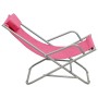 Schaukelstühle 2 Einheiten rosa Stahl von vidaXL, Liegen - Ref: Foro24-310341, Preis: 99,29 €, Rabatt: %
