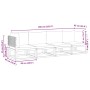 Set sofás de jardín con cojines 4 pzas madera maciza de acacia by , Garden sets - Ref: Foro24-3278901, Price: 440,79 €, Disco...