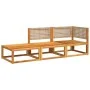 Gartensofa-Set mit 3-teiligen massiven Akazienholz-Sitzgarnituren. von , Gartensets - Ref: Foro24-3278936, Preis: 306,14 €, R...