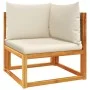 Set de sofás de jardín con cojines 3 pzas madera maciza acacia by , Garden sets - Ref: Foro24-3278936, Price: 306,14 €, Disco...