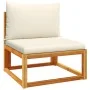 Gartensofa-Set mit 3-teiligen massiven Akazienholz-Sitzgarnituren. von , Gartensets - Ref: Foro24-3278936, Preis: 306,14 €, R...