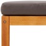 Set de sofás de jardín con cojines 3 pzas madera maciza acacia by , Outdoor sofas - Ref: Foro24-3278844, Price: 320,82 €, Dis...
