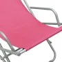Schaukelstühle 2 Einheiten rosa Stahl von vidaXL, Liegen - Ref: Foro24-310341, Preis: 99,44 €, Rabatt: %