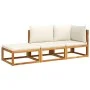 Gartensofa-Set mit 3-teiligen massiven Akazienholz-Sitzgarnituren. von , Gartensets - Ref: Foro24-3278890, Preis: 283,65 €, R...