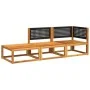 Gartensofa-Set mit 3-teiligen massiven Akazienholz-Sitzgarnituren. von , Gartensets - Ref: Foro24-3278890, Preis: 283,65 €, R...
