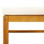 Set de sofás de jardín con cojines 3 pzas madera maciza acacia by , Garden sets - Ref: Foro24-3278890, Price: 288,02 €, Disco...