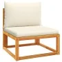 Set de sofás de jardín con cojines 10 pzas madera maciza acacia by , Outdoor sofas - Ref: Foro24-3278859, Price: 1,00 €, Disc...