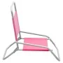 Folding beach chairs 2 units pink fabric by vidaXL, Garden chairs - Ref: Foro24-310372, Price: 71,52 €, Discount: %