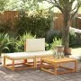 Gartensofa-Set mit 3-teiligen massiven Akazienholz-Sitzgarnituren. von , Outdoor-Sofas - Ref: Foro24-4008166, Preis: 238,06 €...