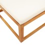 Set de sofás de jardín con cojines 3 pzas madera maciza acacia by , Outdoor sofas - Ref: Foro24-4008166, Price: 242,27 €, Dis...