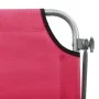 Gartenliege mit rosa Stahlmarkise von vidaXL, Liegen - Ref: Foro24-310337, Preis: 100,01 €, Rabatt: %