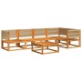 Set de sofás de jardín con cojines 6 pzas madera maciza acacia de , Sofás de exterior - Ref: Foro24-3278852, Precio: 680,70 €...
