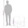 Ecksofas für den Garten mit 2-teiligen Kissen aus massivem Akazienholz. von , Gartensets - Ref: Foro24-3278899, Preis: 243,45...
